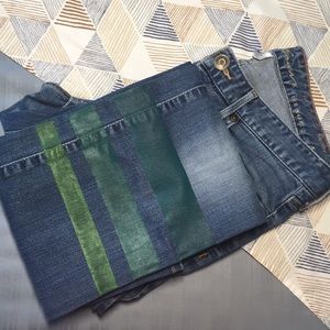 Eddie Bauer Hand Painted Jeans